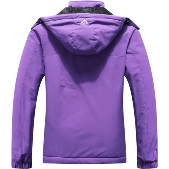 Women's‎ Plus Size Warm Winter Coat Hooded Waterproof Ski Jacket Mountain - Picture 2 of 7